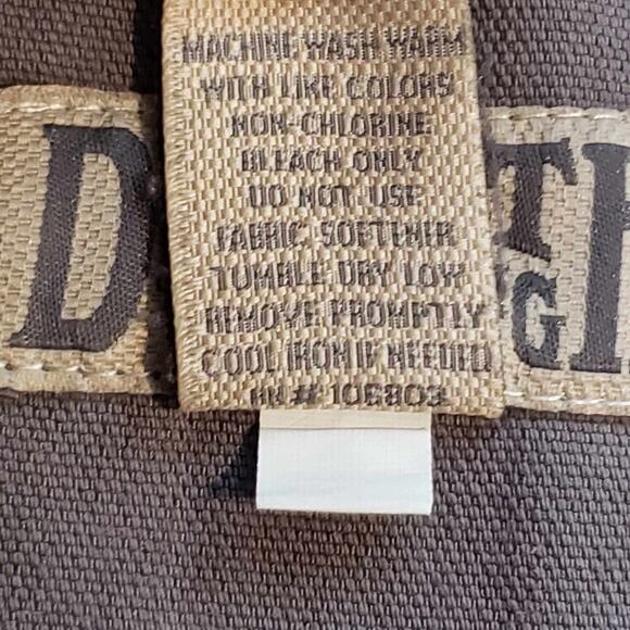 Duluth Trading Co Cargo Shorts Men's Size 38 Heavy Dark Canvas Gray Greige - Picture 5 of 9